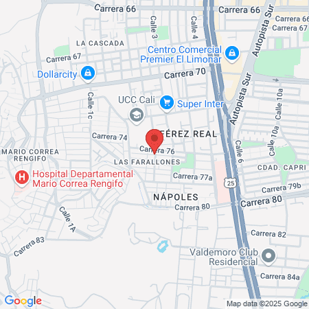 SOLO CEJAS CALI, LA HACIENDA map