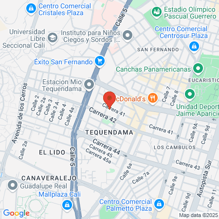 ANDRES GIRALDO ASESORES DE IMAGEN map