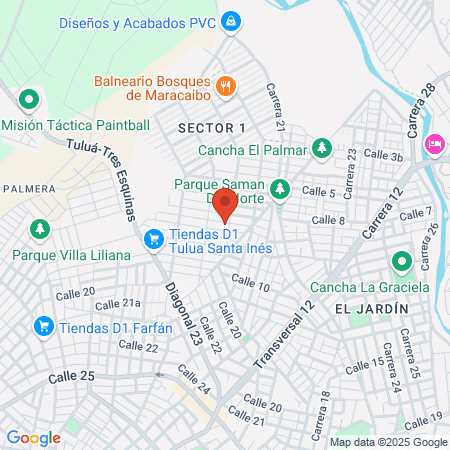 Salón De Belleza Dary map