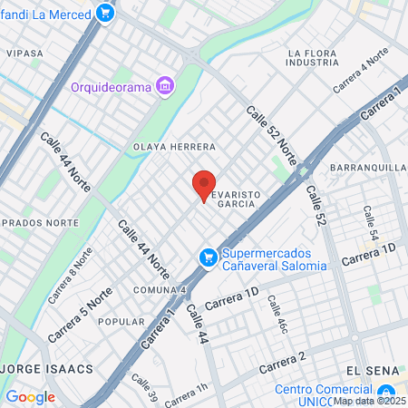 Sala de Uñas Shalom map