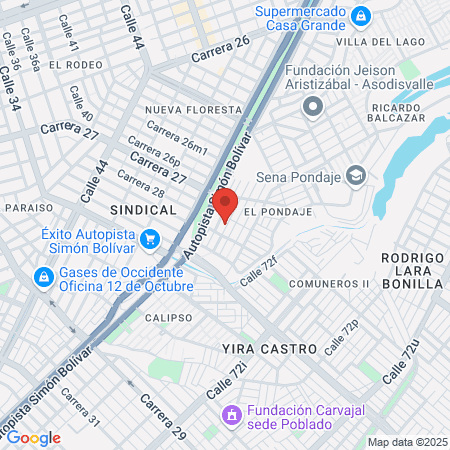 Andrea Becerra Estilista map