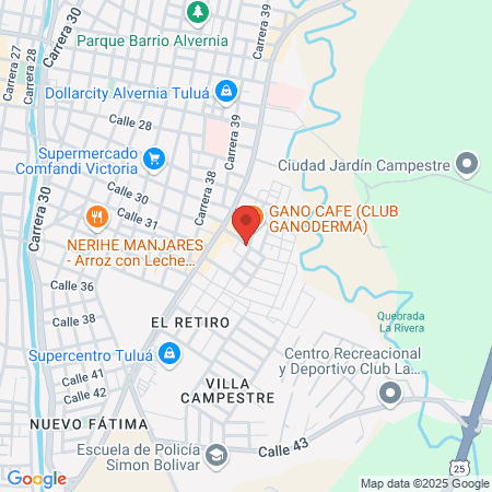 Luxury nails Spa map