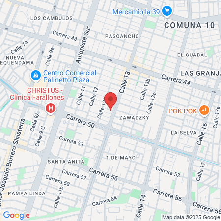 Alisados Liso Perfecto Cali map