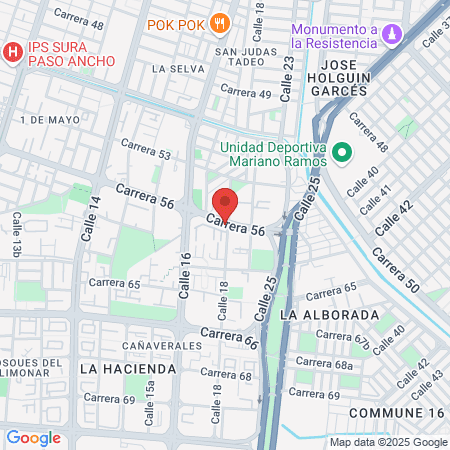 Caprichosa Brow & Lash map