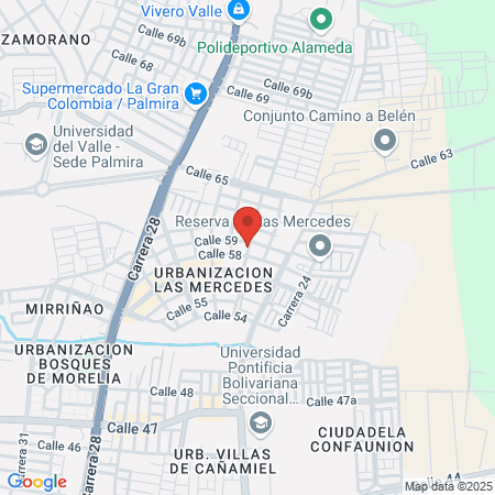 Mágica Belleza Palmira map