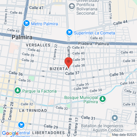 Miscelánea y Peluquería la 19 map