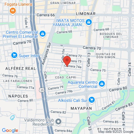 Mv Nails Domicilios Uñas Acrílicas Cali map