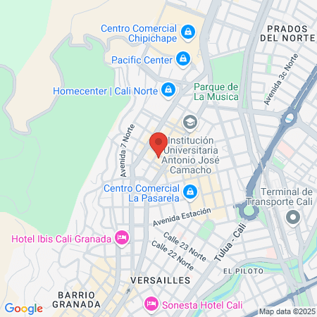 Cejas Catalina Jaramillo map