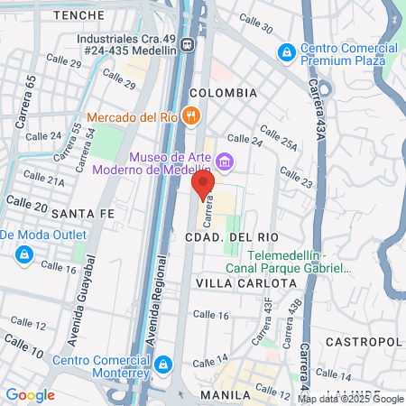 Clínica Sonrisas Sanas map