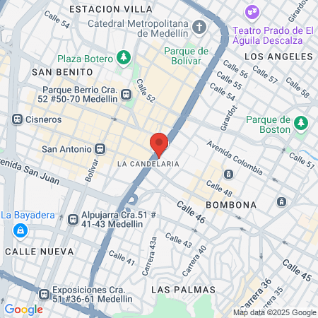 Ortodontika Medellín map