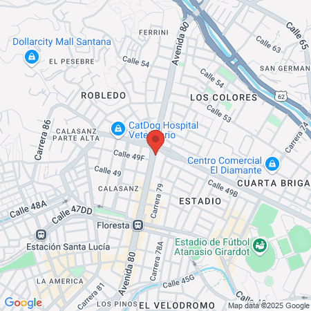Clinica Odontológica Oral Laser Envigado map