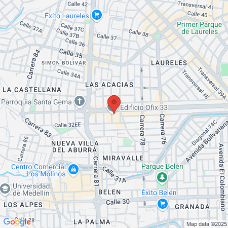 Aya Especialistas Clinica Odontológica map