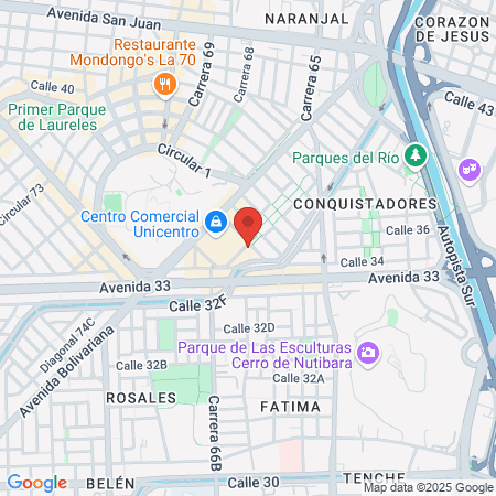 Centro Odontológico La Oriental map