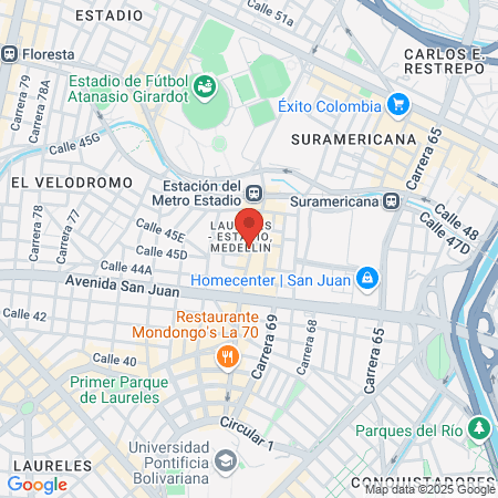 Insudental S A S map