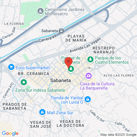 Juliana Rojas Odontología map