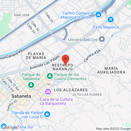 Odontoclave Mayorca map