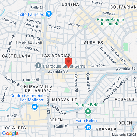 Dra. Tatiana Lopera map