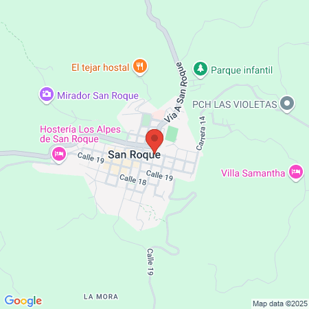 Odontologia Eliana Gomez San Roque map