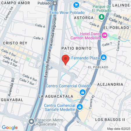 EVA GALVIS ODONTOLOGIA map