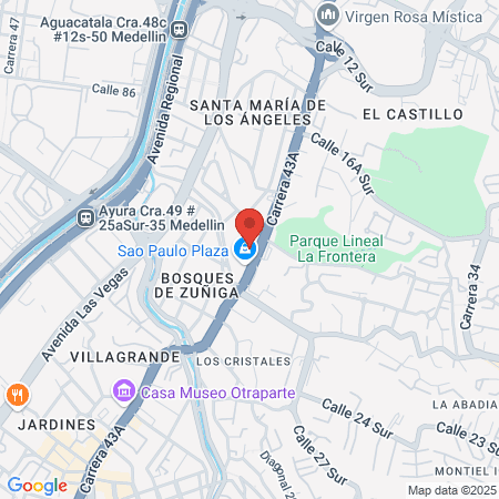 Dontologo Medellin map