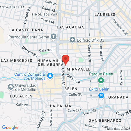 Clinica Odontologica Oralspa S A S map