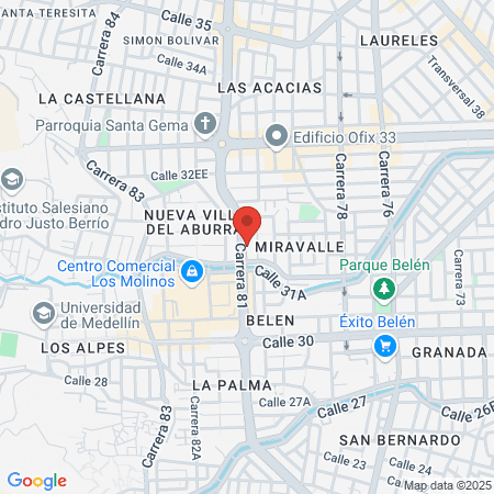 Prodental Profesionales Independientes map