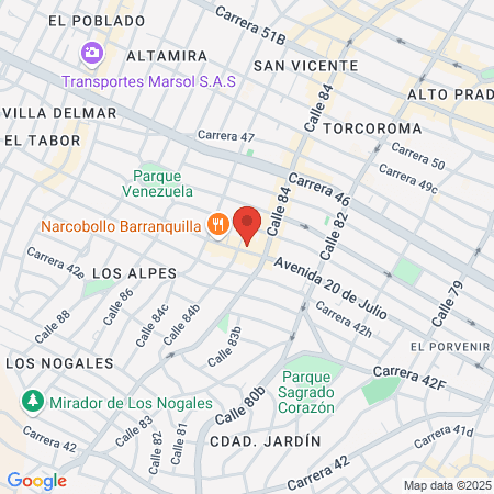 Clínica Scala odontología y medicina estética map