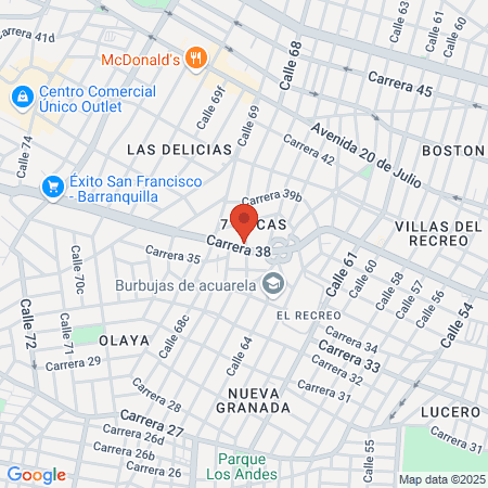 CENTRO MÉDICO Y ODONTOLÓGICO AMAYA Y RODRIGUEZ map