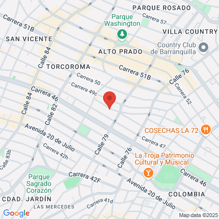 dr jorge mario barliza map