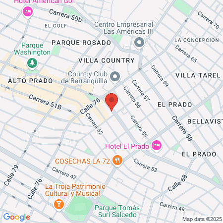 Odontofamiliy de la Costa map