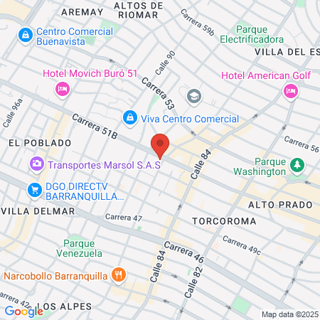 Dra Alexandra Rueda Odontología Estética map