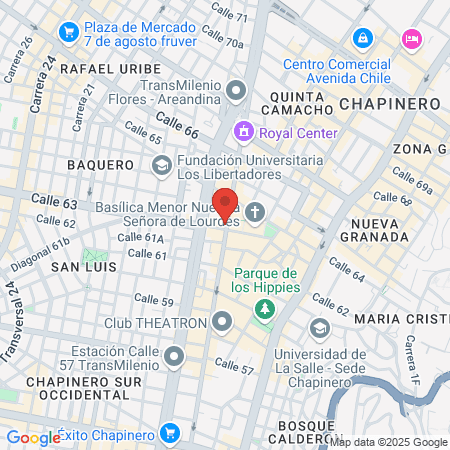 Dra Paola Prado (Odontólogia) map