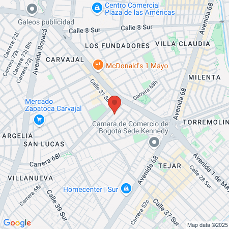 Clínicas Odontologicas Dental Ink Sede El Carmen map
