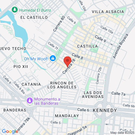 Clínica Odontologica ORTHODENT sp Sede Castilla map