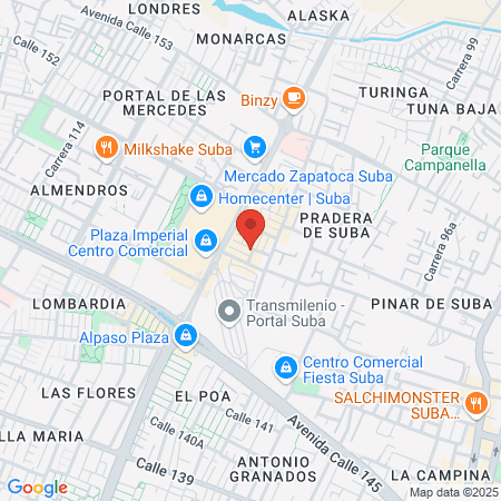 Luz María Echeverri Arias map