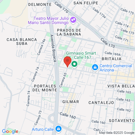 Natural Dent Odontólogos map