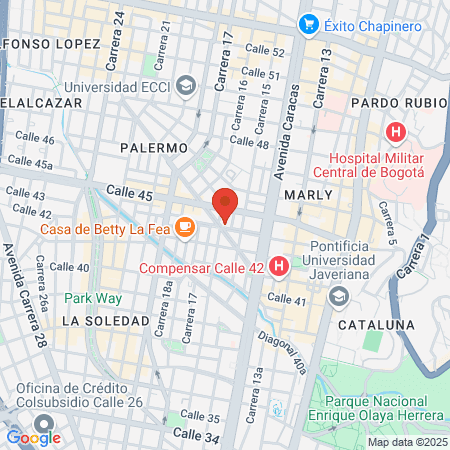 Denti Salud Odontología Responsable map