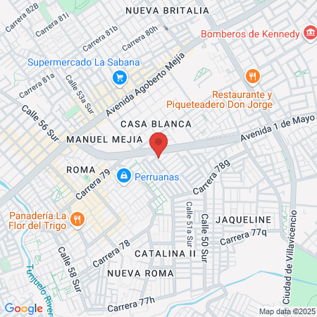 Dentisalud Roma Clinica Odontológica map