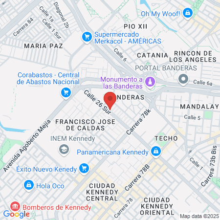 Arte Y Etica Oral map