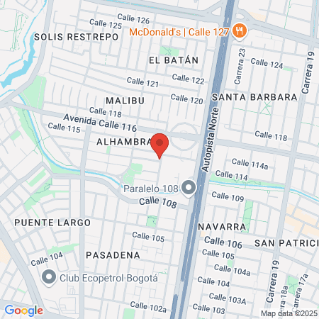 Estación Dental map