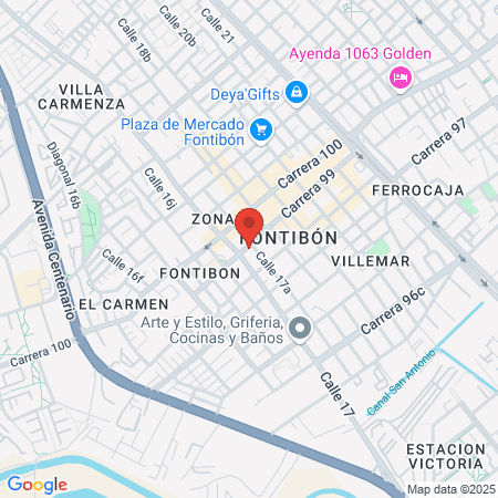 Dr. Mauricio Camacho Bernal, Especialista en Odontología, Cirugía Oral y Estética map