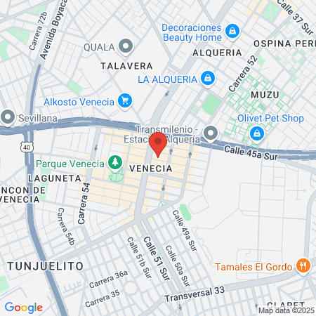 ODONTO FAMILY - Venecia map