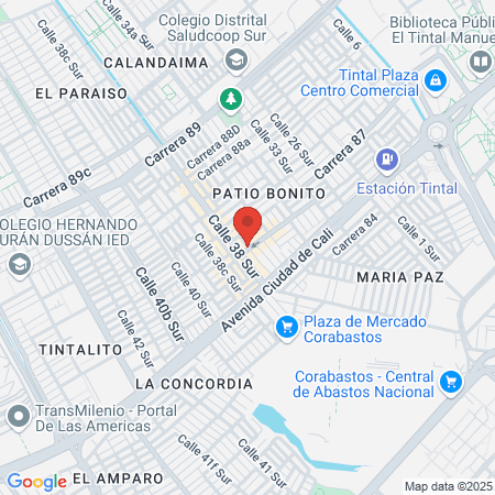 CONSULTORIOS ODONTOLOGICOS JIREH map