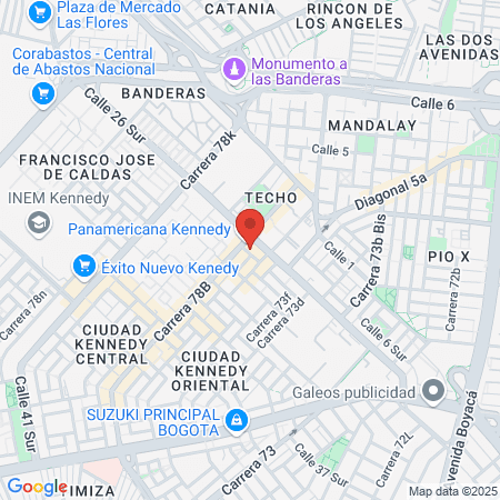 Sandra Patricia Jimenez Odontología Cedritos map