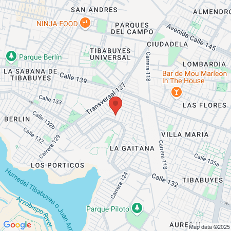 Centro Odontologico Sonrisalud map