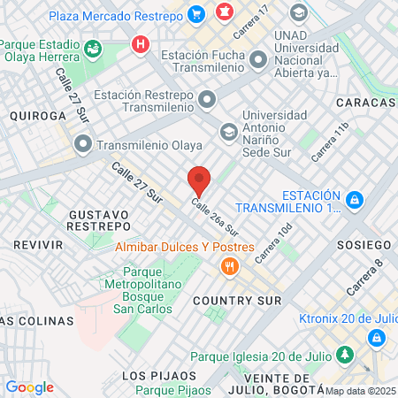 CENTRO NACIONAL DE ORTODONCIA map