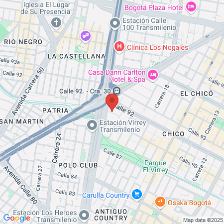 Carlos Escandon Odontologo map