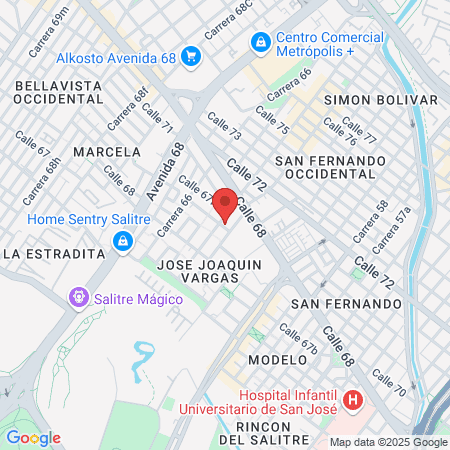 Clínica Odontomédica map