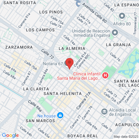 clinica odontologica Marchydent map