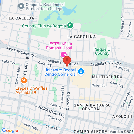 Dra. Adriana Vivas F. Odontología map